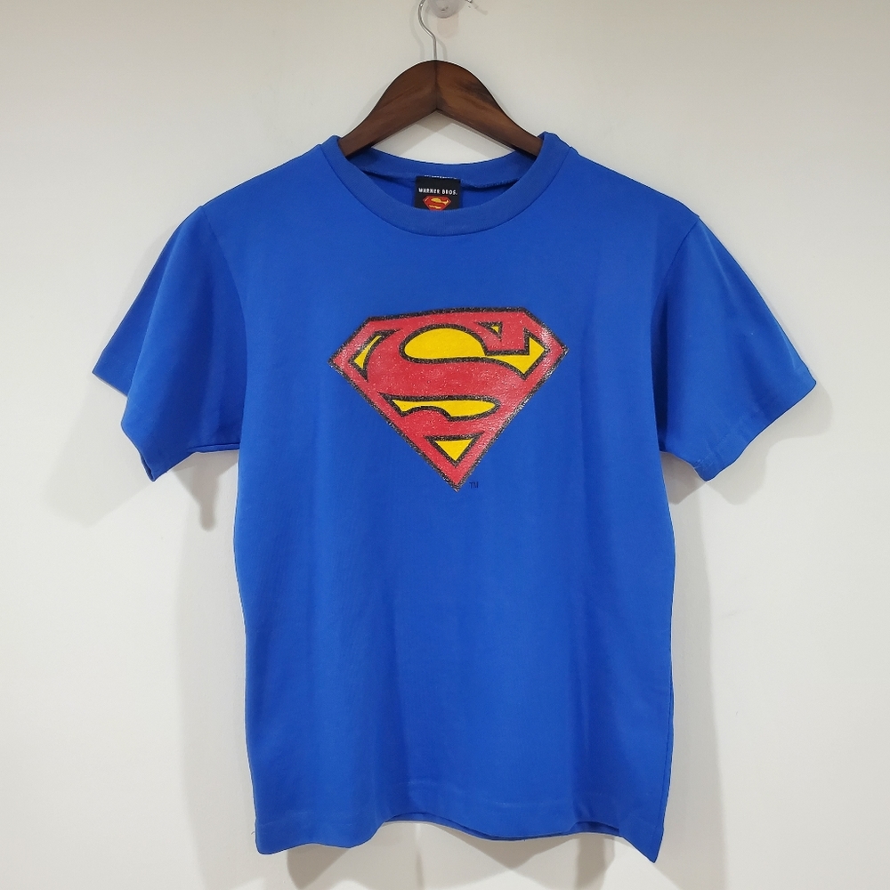 Warner Bros. Superman Short Sleeve T-shirt Boy's Size M